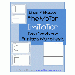 Fine Motor Imitation (Lines & Shapes)
